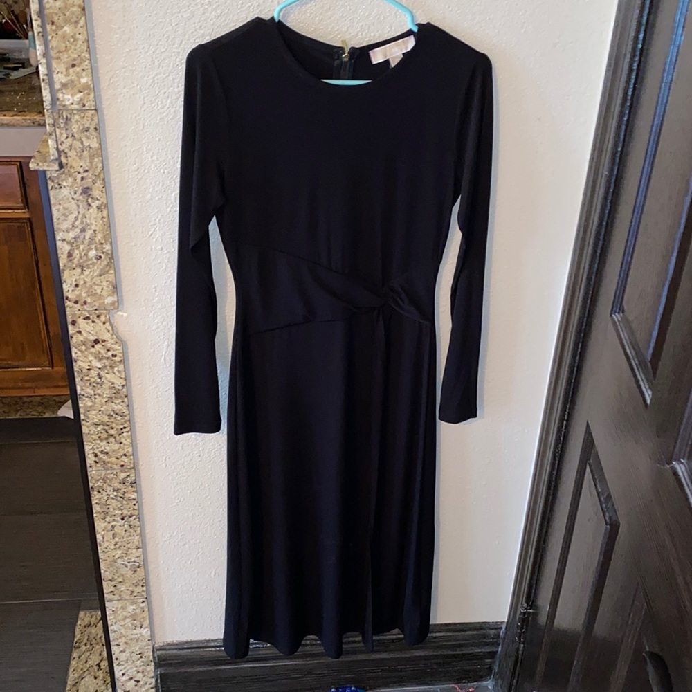 MICHAEL long sleeve jersey dress